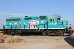 EMDX #7101 served as the switcher at the Railex Delano facility.